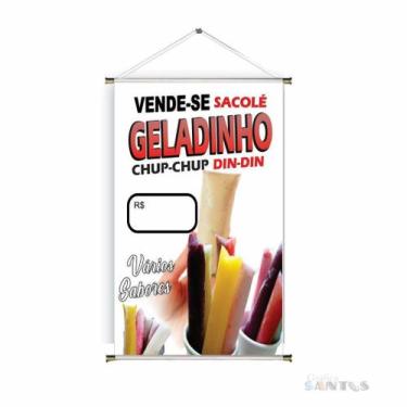 Imagem de Banner pronto Chup-Chup BA 410 medida 45x70 cm arte Pronta