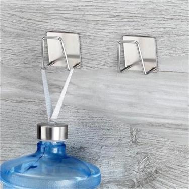 Imagem de Suporte de Parede em Aço Inox para Esponja de Cozinha, Kit com 2 Peças, Organizador para Pia