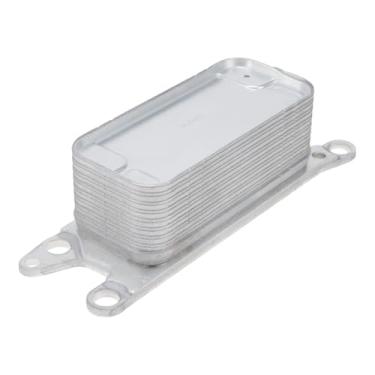 Imagem de A ABSOPRO Resfriador de óleo do motor para Jeep JK Series Wrangler V6 3.6L 2012-2013 Refrigerador de óleo de transmissão Trans Cooler No.157355016B2 Liga de alumínio 1 peça carro