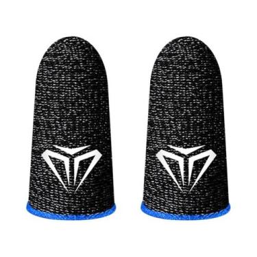 Imagem de Luvas De Dedo Respiráveis antiderrapantes Luminosas Para PUBG Gaming M