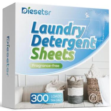 Imagem de Folhas de detergente para a roupa Diesetsr 300 Loads sem perfume