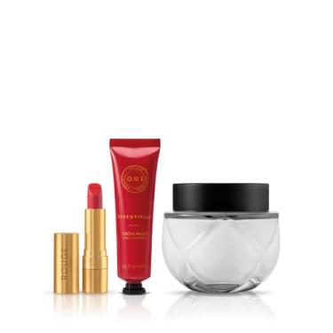 Imagem de O.U.i Kit Paradis Rouge - Creme Hidratante Desodorante 200g + Creme de Mãos 30g + Batom 3,5g