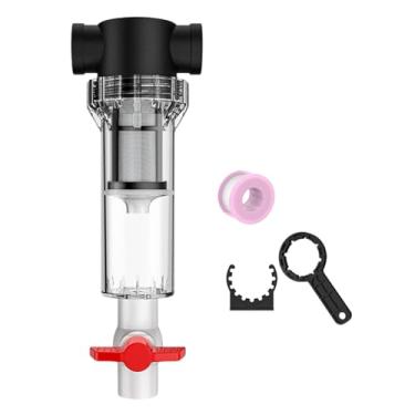 Imagem de WeiLaiKeQi Bomba de filtro de aquário, filtro de água de sedimentos, pequeno lago, 3/4'', acessórios para aquário, à prova de vazamentos, filtragem de, 100 Malhas Femininas