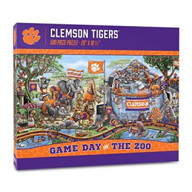 Imagem de YouTheFan Quebra-cabeça NCAA Clemson Tigers Dia de Jogo no Zoológico 500 peças