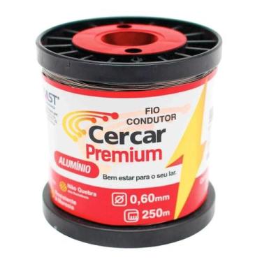 Imagem de Arame Artesanato e Cerca Elétrica 250 Metros 0,60mm Alumínio - IGECAST