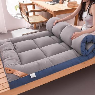Imagem de Colchão Futon Confortável Acolchoado Colchão De Chão Japonês Cama Acolchoada Colchão Topper Extra Grosso Dobrável Almofada De Dormir Respirável Espreguiçadeira De Pi, 04, 180x200cm
