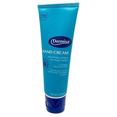 Imagem de Dermisa Creme para mãos | Fórmula nutritiva para mãos secas | Contém manteiga de cacau, colágeno e vitamina E | 85 g | Pacote com 1