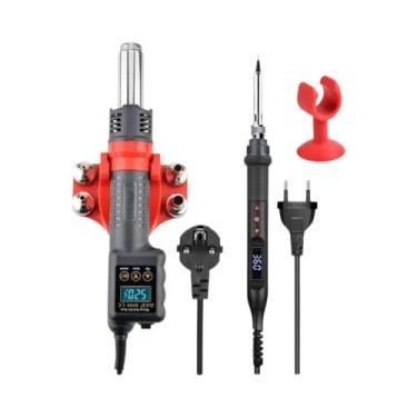 Imagem de Pistola De Calor Portátil Integrada Para Reparo De Celulares Com Tempe