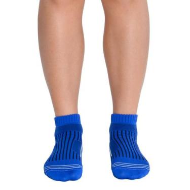 Imagem de Meia antiderrapante hidroginástica Trifil, 35 a 38, Azul royal