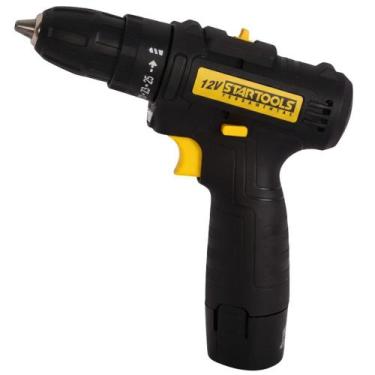 Imagem de Parafusadeira Furadeira Profissional Sem Fio a Bateria de Litio 12V Ma