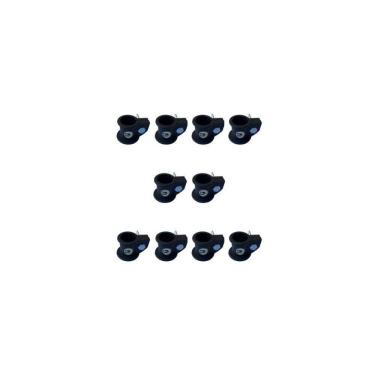 Imagem de 50 Presilha Injetada 30mm Barra Pump Academia Musculacao Trava Pesos Bloqueador JFIT