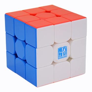 Imagem de Bukefuno MoYu Super RS3M 2022 3x3 Magnetic Speed Magic Cube - Stickerless MFJS Puzzle RS3 M 2022