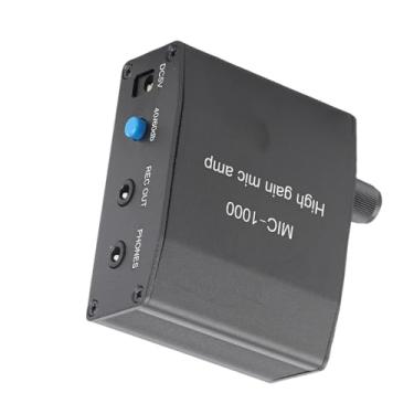 Imagem de Zhjvihx Amplificador de Microfone, Casa de Liga de Alumínio