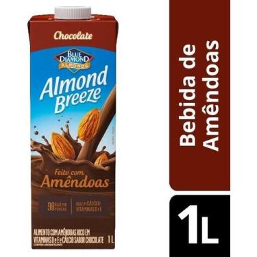 Imagem de Bebida Vegetal de Amendoas sabor Chocolate Almond Breeze 1L