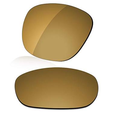 Imagem de LenzReborn Lente polarizada de substituição para óculos de sol Oakley Enduro OO9223 - Ouro Umber - Espelhado polarizado