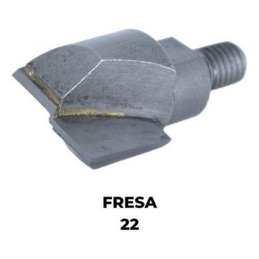 Imagem de Fresa Para Gabarito Fechadura Lcm 22mm