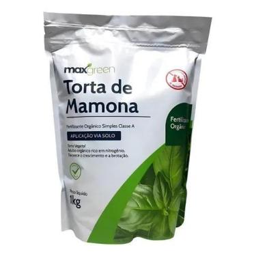 Imagem de Torta de Mamona 1kg Fertilizante Terra Plantio Flores Hortaliças Plant