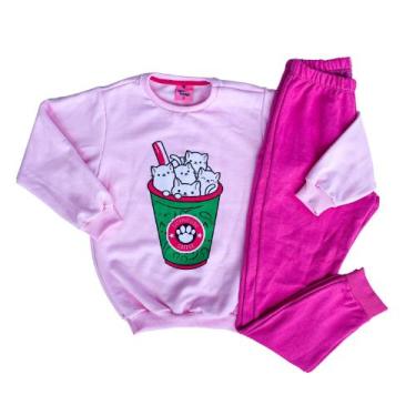 Imagem de Conjunto de moletom peluciado -  ., Cor única, Tam 12 anos 