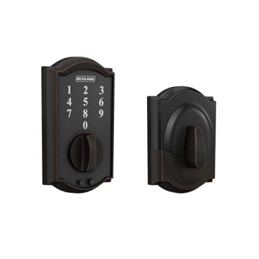 Imagem de SCHLAGE Fechadura Camelot Touch BE375 CAM 716, bronze envelhecido