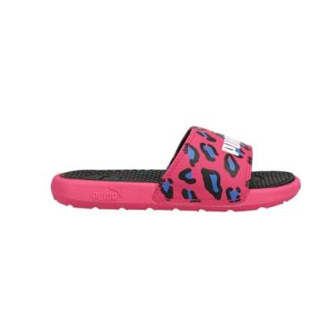 Imagem de PUMA Cool Cat Summer Roar BX (Little Kid) Beetroot Purple/Puma Black/Victoria Blue 3 Little Kid M