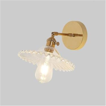 Imagem de Luminárias de parede compatíveis com sala de estar moderna - Luminária de parede de latão Luminária de corredor Luminária de parede de fundo de sala de estar Quarto simples, Luminária de lus