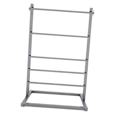 Imagem de Sclmgo Organizador de Fitas, Prateleira de Armazenamento de Fios de 5 Camadas, Suporte de Armazenamento de Fitas, para Loja de Varejo, Sala de Artesanato, Preto