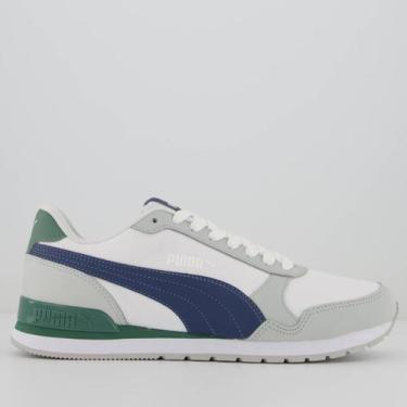 Imagem de Tênis Puma ST Runner V2 SN BDP Branco e Cinza, 42