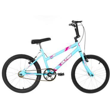 Imagem de Bicicleta de Passeio Ultra Bikes Esporte Aro 20 Reforçada Freio V-Brake Infantil Juvenil Azul Bebê, BMF20-01AZB