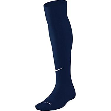 Imagem de Meias de futebol Nike Classic 3 azul-marinho m dio