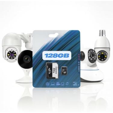 Imagem de Cartão de memória 128GB para camera wifi, camera baba eletronica, 3 antenas, intebra, drones, celular, games, fotos, vídeos salva, friday (128GB)