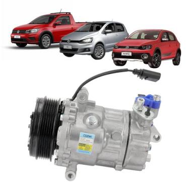 Imagem de Compressor Ar Condicionado VW Spacefox Crossfox Saveiro Gol Rallye Fox