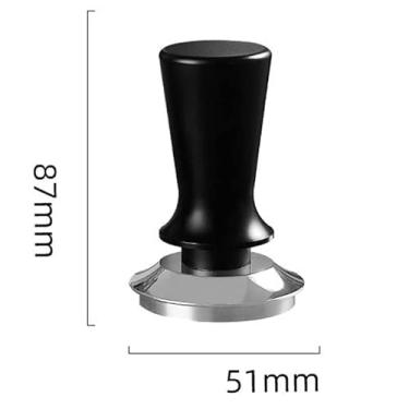 Imagem de Phefop Adulteração de café Em Aço Inoxidável, Calcadeira de Mola de Pressão Constante, Prensa de café Expresso de Base Plana para Baristas e Entusiastas do (51mm/2,0 pol.)