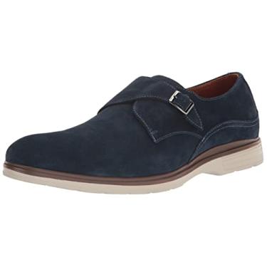 Imagem de STACY ADAMS Mocassim masculino Taylen Monk-Strap, Azul marino, 40