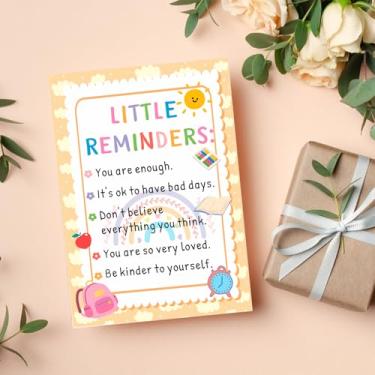 Imagem de Artigos de volta às aulas Presentes de primeiro dia de escola para estudantes material de volta às aulas de mãe pai primeiro dia do jardim de infância cartão pré-escolar 1ª série presente para filha e