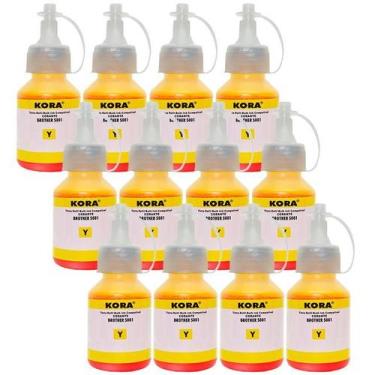 Imagem de Kit 12 Tintas Para Brother T420W T510W T520W T220 T710W T720DW MFC-T81