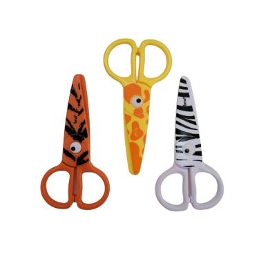 Imagem de Tesoura Escolar Sem Lâmina Pet Zoo - Brw