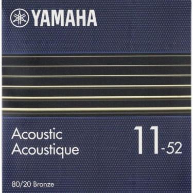 Imagem de Encordoamento Para Violão .011-.052 Bronze Custom Light Yamaha [f002]