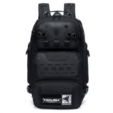 Imagem de Mochila Cavalera Executiva Notebook Trabalho Reforçada Preta-Masculino