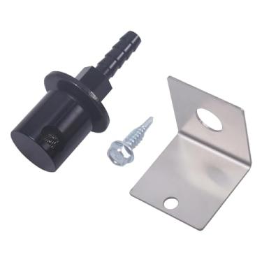 Imagem de Válvula de rolagem de ventilação do tanque de combustível 19-174 com kit de suporte de substituição de válvula de retenção de rolagem de montagem remota para Holley Sniper EFI Upgrade mangueira de 5