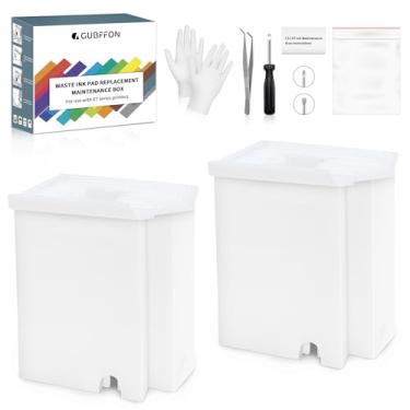 Imagem de GUBFFON Substituição de almofada de tanque de tinta para Ecotank ET-2800 ET-2803 ET-2720 ET-4700 ET-2711 L3110 L3210 L3150 L3250 etc. Impressoras, caixa de manutenção com esponja extra absorvente