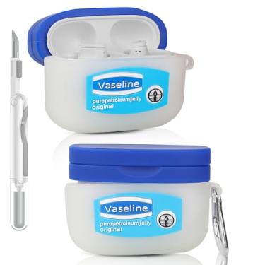 Imagem de Capa para fones de ouvido Beats Studio Buds/Buds Plus | Capa protetora de carregamento de silicone | com kit de limpeza e mosquetão | Design de pele de vários estilos | Capa para meninos e meninas