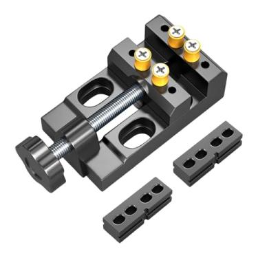 Imagem de IEUDNS Mini Torno de para Furadeira, Mini Grampo Plano, Fácil de Instalar, para Reparo de Relógios E Esculturas DIY, Torno de bancada com bloco de fixação