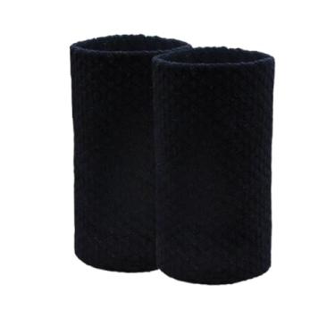 Imagem de Munhequeira Pulso com Tecnologia Absorvente para Esportes ao Ar Livre - Proteção para Beach Tennis, Tênis e Academia(Preto)