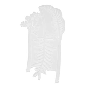 Imagem de Molde de silicone para ramos de flores, molde lavável, macio e flexível, moldes de resina de flor 3d para decorações de aquário, arranjos de flores de plantas, artesanato