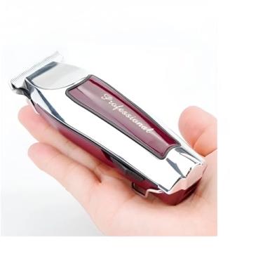 Imagem de Máquina de Acabamento para Barba e Cabelo, Sem Fio, Aço Inox, 12cm x 4cm, 5W, USB Recarregável, 3 Pentes Guia