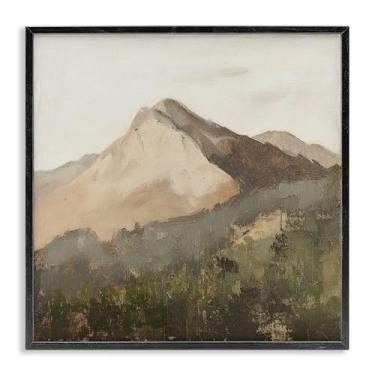 Imagem de Stupell Industries Sierra Mountain Landscape Gray Framed Giclee Art, design by Petal Prints Design, 12 x 12