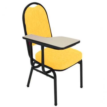 Imagem de Cadeira Universitária Para Auditório Linha Hotel Amarelo