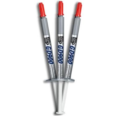 Imagem de Pasta Térmica Prata GD900 Para Processador, PS2, PS3, PS4, XBOX, Notebook, Placa de Vídeo e PC 1G - 4,8W/m·K