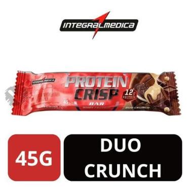 Imagem de Barrinha Protein Crisp Bar 45g Unidade Sabores Integralmedica Duo Crun