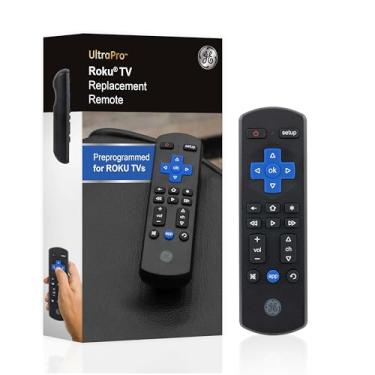 Imagem de GE Controle remoto de substituição apenas para Roku TV compatível com TCL/Hisense Roku/Onn Roku/Sharp Roku/Element Roku/Westinghouse Roku/Philips Roku Remote Substituição 66814
